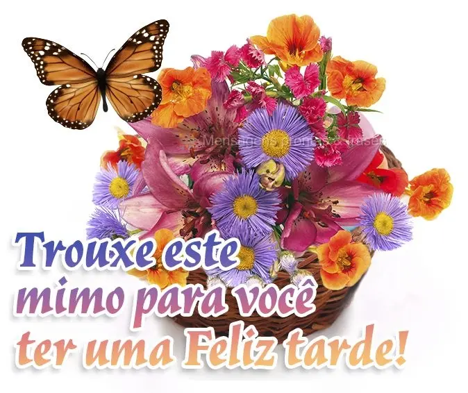 Trouxe este mimo para você ter uma  Feliz tarde!