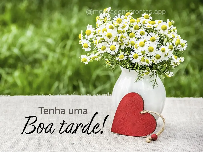 Tenha uma Boa tarde!